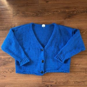 Babaa No 57 Natural Wool Cardigan - Winterskies